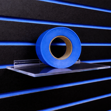 Slatwall groove inserts accent rolls for professional slatwall displays