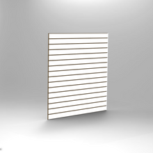 White slatwall panel 4x4 for professional retail and commercial displays